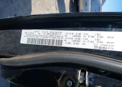 2015 Dodge Journey American Value Pkg z USA, uszkodzony, nr VIN 3C4PDCABXFT670087